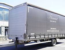 GNIOTPOL curtain side trailer G4080 , Curtain 7,7m , GVW 4,500kg