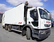 Renault garbage truck Premium 320DXI , E5 , 6x2 , SEMAT 21m3 , steer axle , 3-seats ca