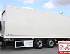 Rohr closed box trailer refirgerator , passing trailer m Carrier 850u , 18 EPAL