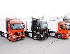 Mercedes-Benz refrigerated truck Actros 2542 , 2543 , 2545 , 18-22 EPAL , 20 Refrigerator trucks