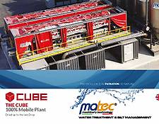 MATEC S.r.l FILTERPRESSE MOBILE - CUBE MODELL IGNIS 1300x1300 – 140 Platten HPT NEWTT2 FAST