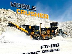 Fabo FTI-130 Mobile Impact Crusher